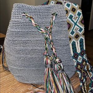 Spearman Artisanry Crochet Gray
Wayuu Bag